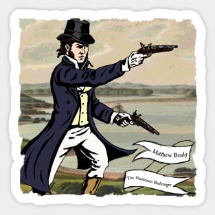 Matthew Brady Sticker